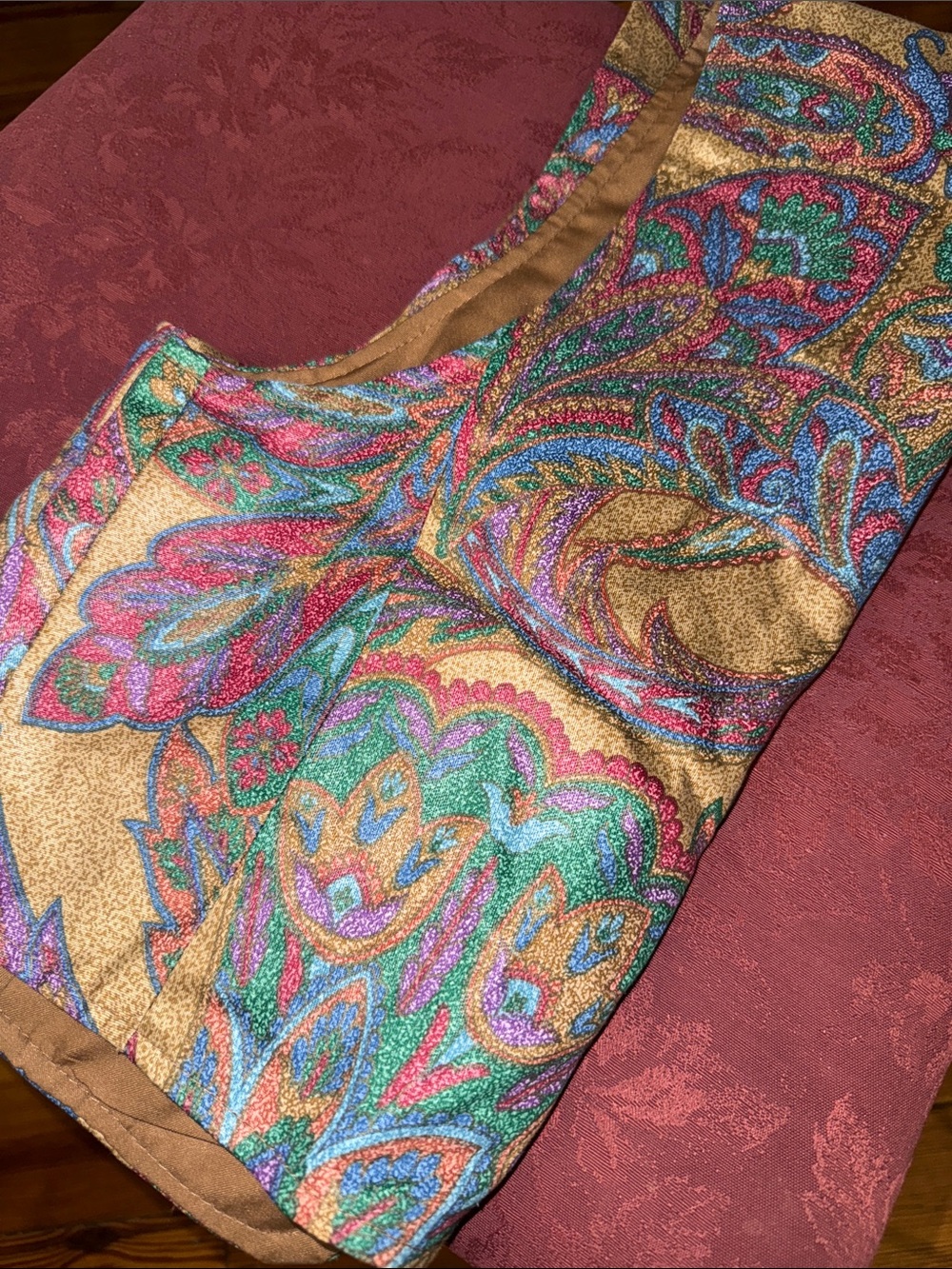 Vintage Southwestern Aztec Western USA Medium - Blanket Vest Made in USA - Picture 5 of 7